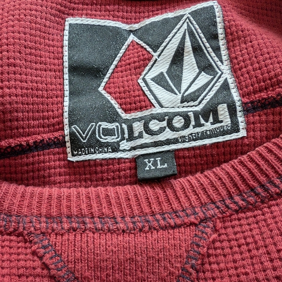 Volcom Red Knit Pullover - Picture 3 of 4